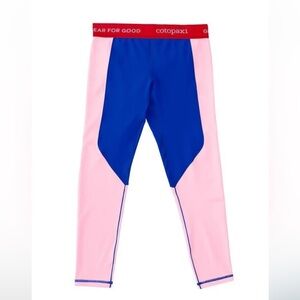 Cotopaxi Haraka Women’s Leggings Tights Sizes SM & M Blue Pink $80 Retail